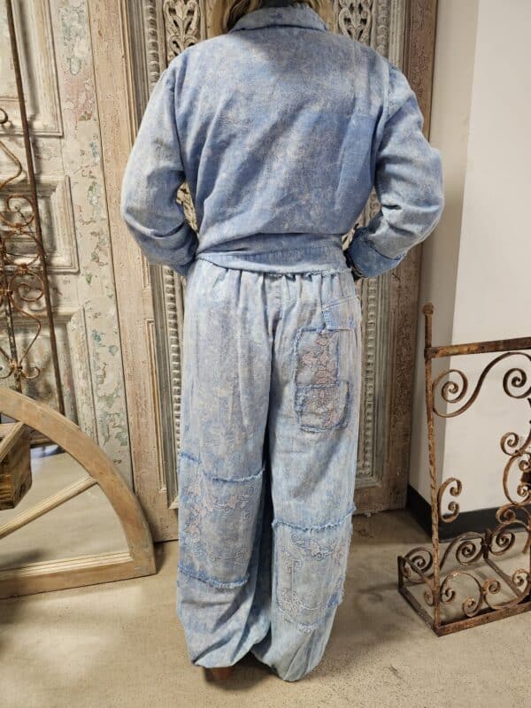 Blue Cross Stitch Genie Pants Bundle - Image 5