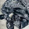 Black Bandana Wild Rag - Image 3