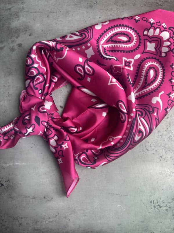 Magenta Bandana Wild Rag