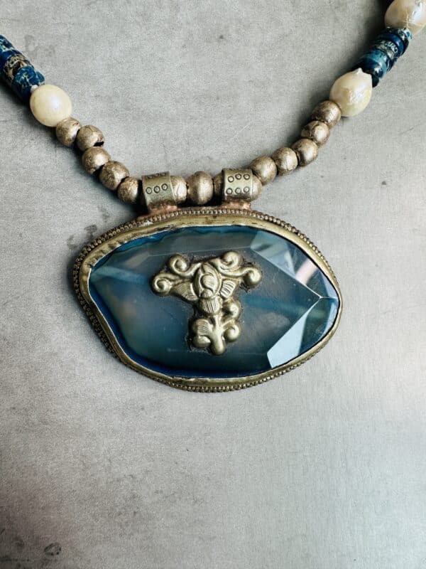 Tibetan Authentic Trolleite Healing Necklace - Image 3