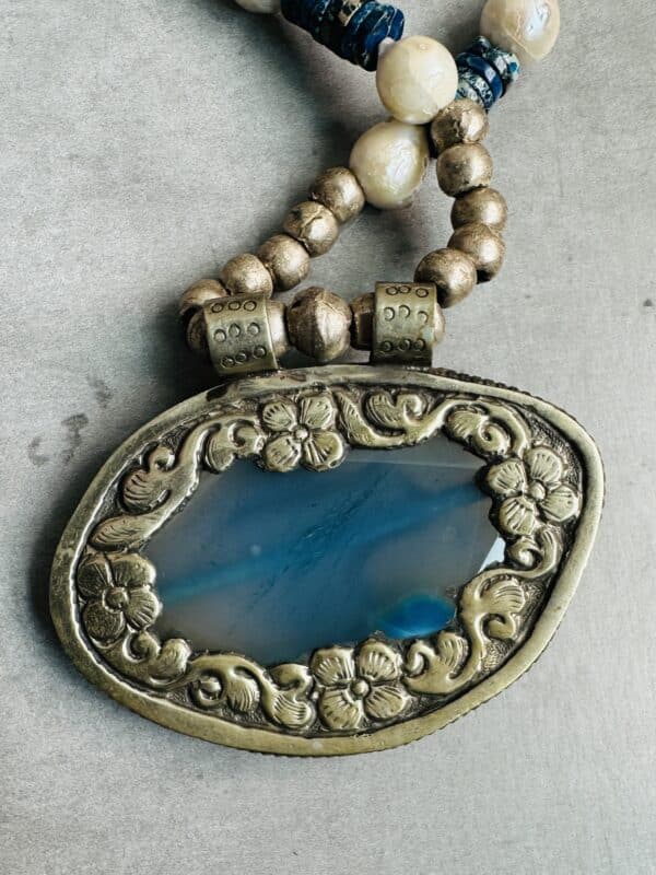 Tibetan Authentic Trolleite Healing Necklace - Image 5