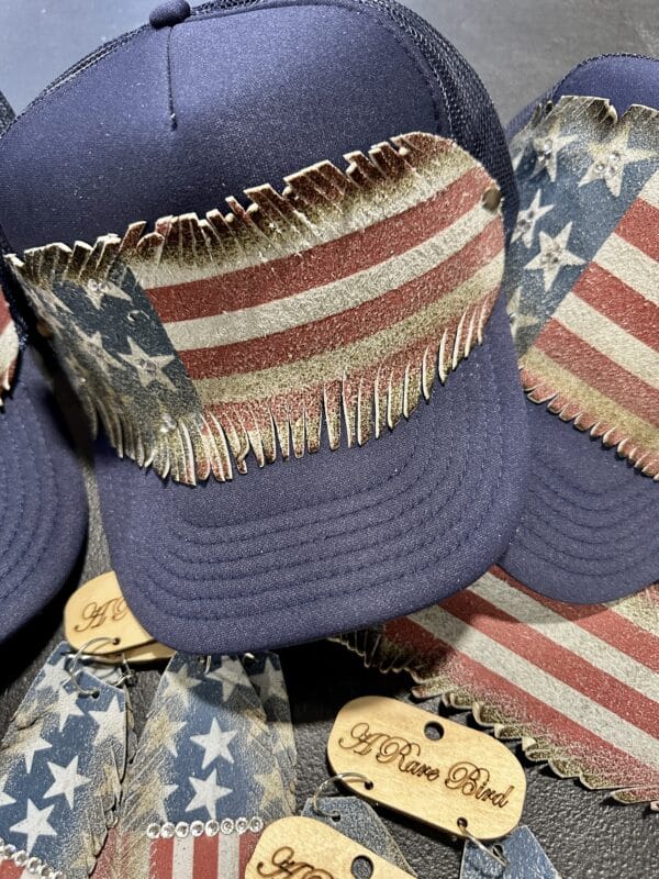 Old Glory Trucker Hat - Image 4