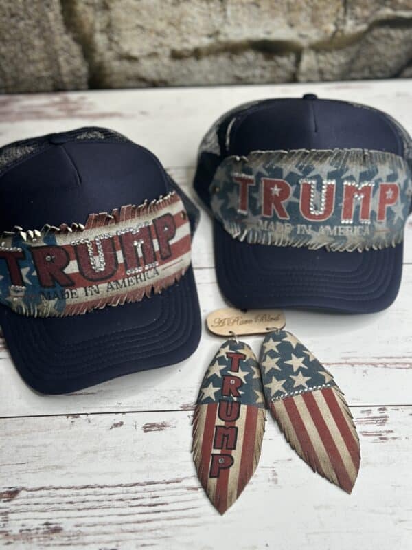 Trump Stars Forever Trucker Hat - Image 4