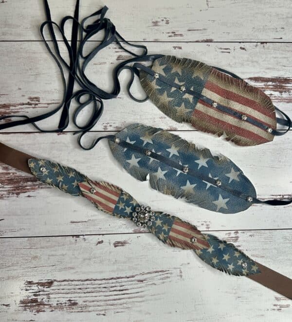 Large Feather Flag Hatband - Image 3