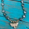 Hand Carved Elephant Bone Necklace - Image 2