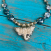 Hand Carved Elephant Bone Necklace - Image 3