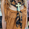 Gold Tuck Strap Dress - Image 5