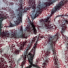 Cranberry Paisley Wild Rag - Image 3