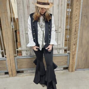 Black Double Flair Leggings Bundle