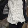 White One size Ruffle Shirt Bundle