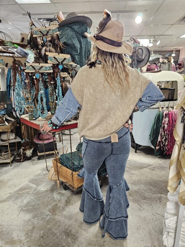 Denim Flare Leggings Bundle - Image 3