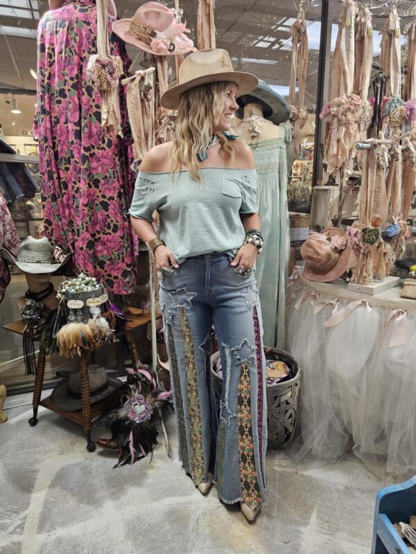 Vintage Tie Jeans
