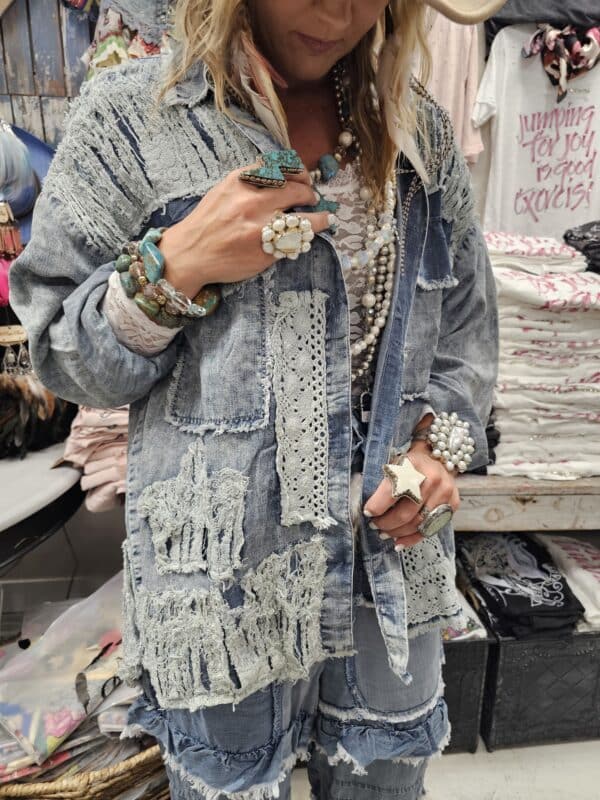 Distressed Tencel Shirt Bundle - Image 4
