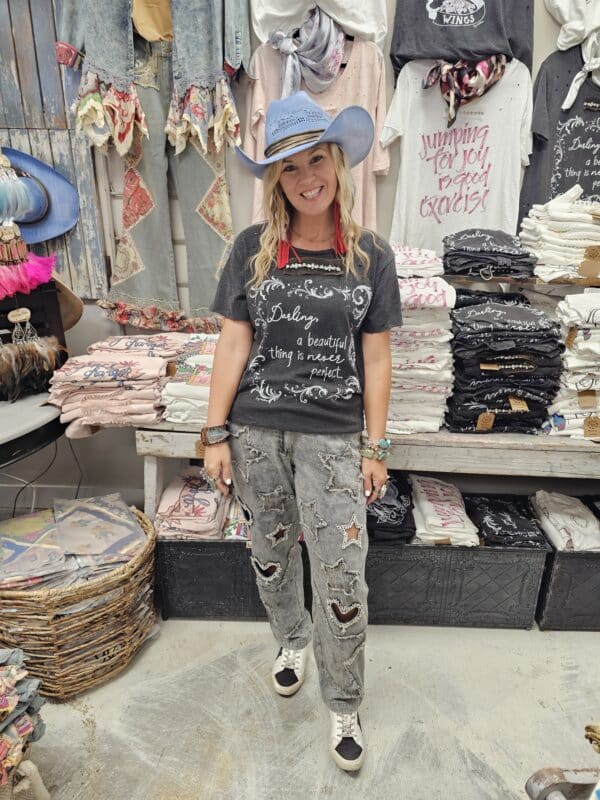 Darling Distressed Shirt - Image 2