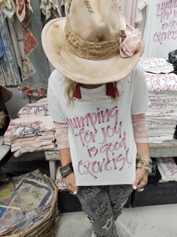 Jumping for Joy Distressed Tee Bundle