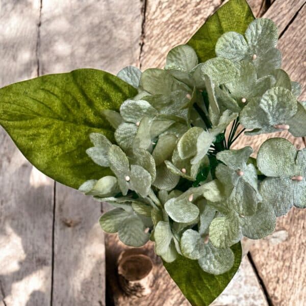 Vintage Silk Hydrangea Pin