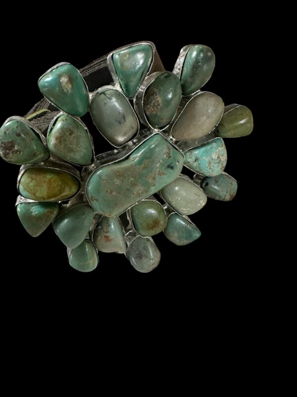 Turquoise Nugget Belt and Buckle - Image 3