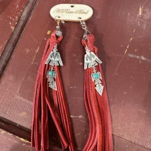 Red Thunderbird Earrings