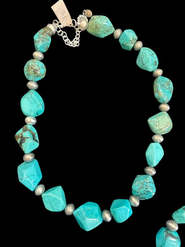 Nugget Turquoise(not Turquoise) Necklace - Image 2