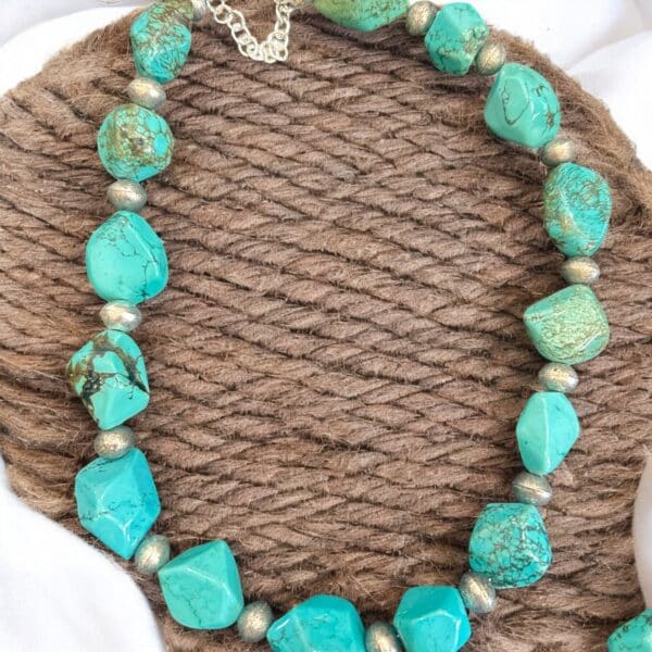 Nugget Turquoise(not Turquoise) Necklace - Image 4