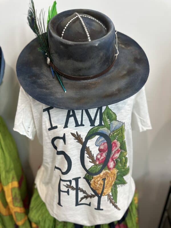 "Harmony" Distressed Fedora - Image 2