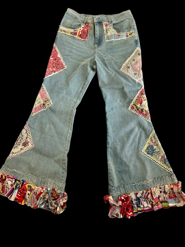 Preorder Hand Stitched Hanky Jeans