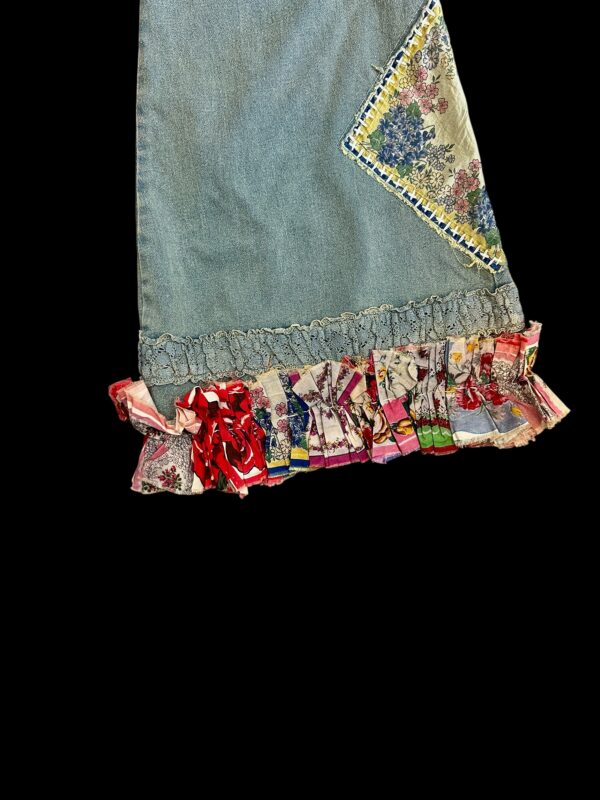 Preorder Hand Stitched Hanky Jeans - Image 5