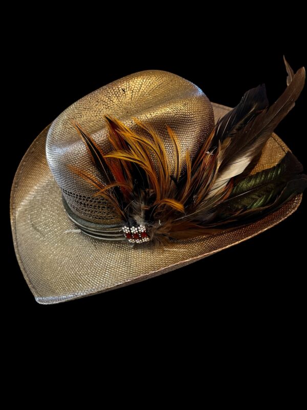 Golden Wheat Straw Hat Bundle