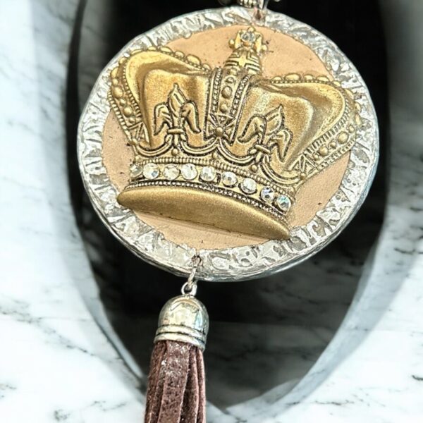 Crown Me Tassel Necklace - Image 3