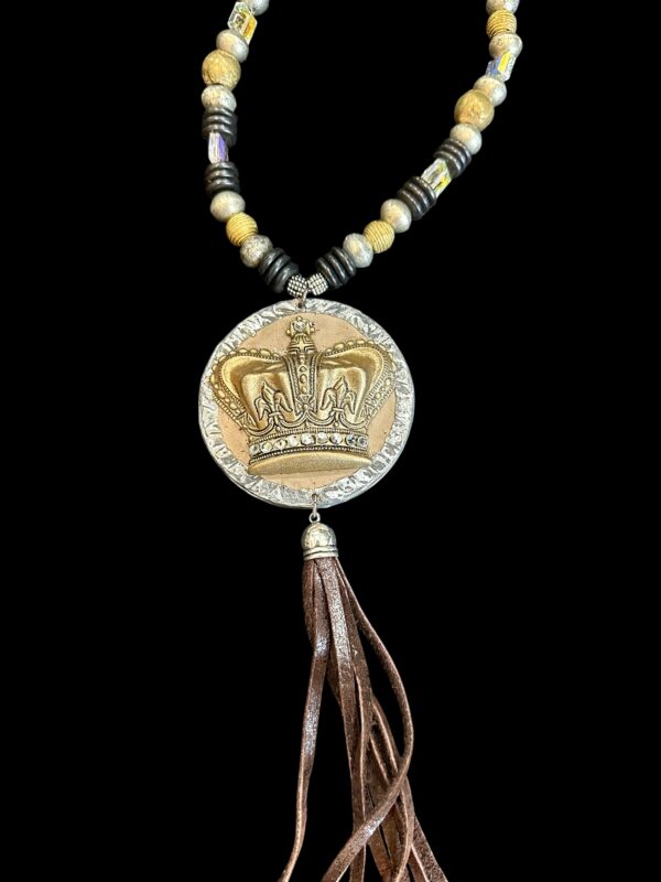 Crown Me Tassel Necklace