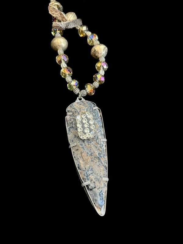 Hand carved Arrowhead Necklace