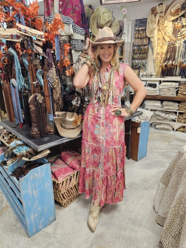 Vintage Distressed Bandana Dress/Duster Bundle - Image 3