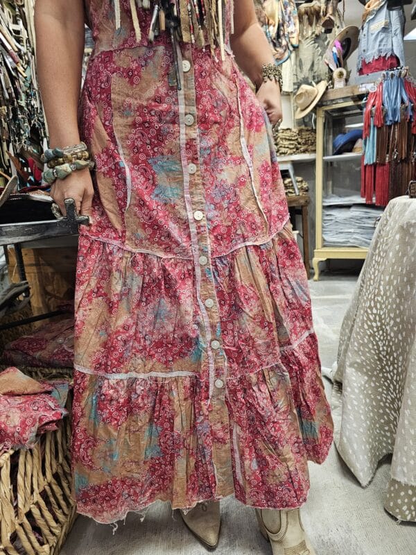 Vintage Distressed Bandana Dress/Duster Bundle - Image 2