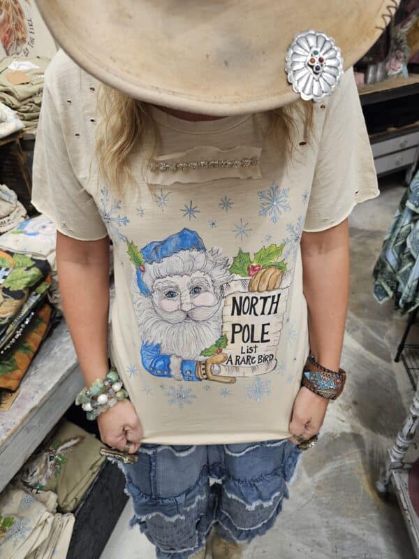 North Pole Santa Tattered Shirt - Image 3