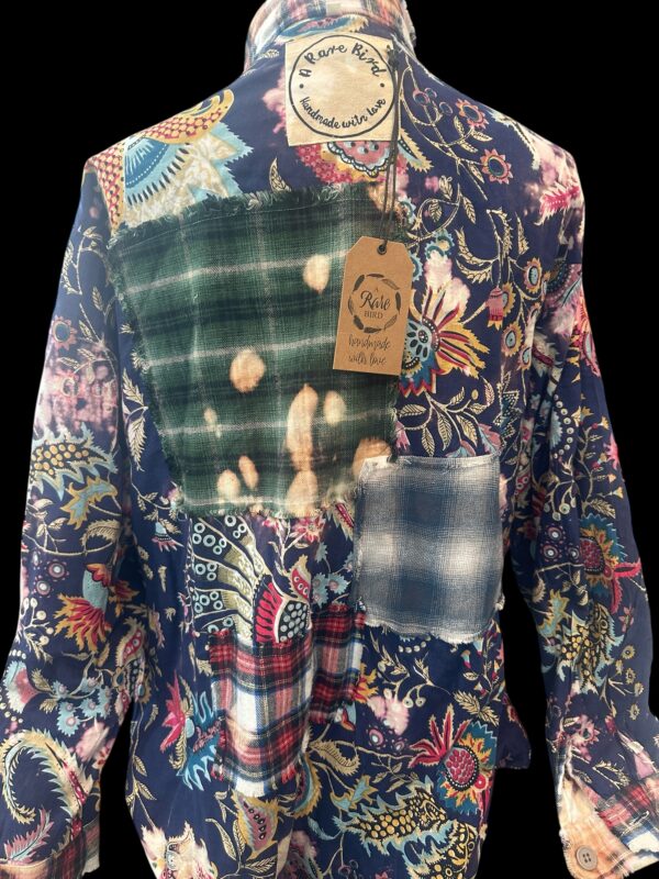 Blue Flannel Reversable Jacket - Image 6