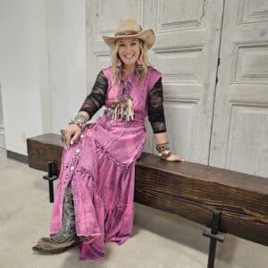 Pink Darling Tinsel Dress Bundle