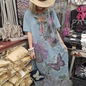 Blue Butterfly T-shirt Dress Bundle