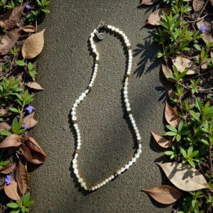 46"Authentic Pearl and Crystal Necklace