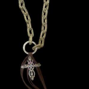 Golden Cross Necklace