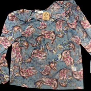 "Boots Were Made for Walkin" Mesh Top