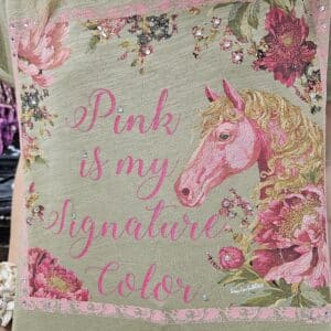 Pink Is My Signature Color Tattered Shirt Bundle