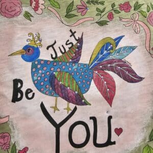 Just Be You Olive Tattered Tee Bundle