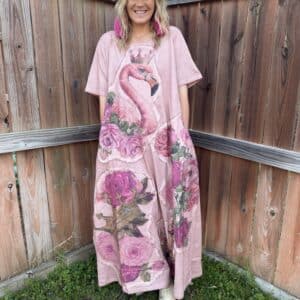 Pink Flamingo T-shirt Dress Bundle