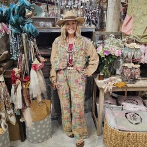 Pink Plaid Paradise Pant