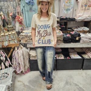 Doing My Best Club Tattered Tee Bundle