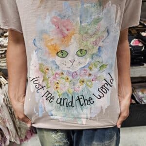 Just Me & The World Tattered Tee Bundle